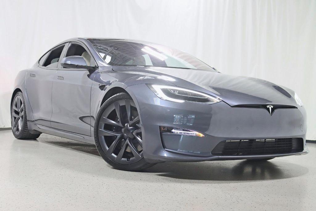 used 2021 Tesla Model S car, priced at $62,888