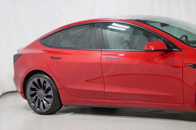 used 2022 Tesla Model 3 car, priced at $34,888