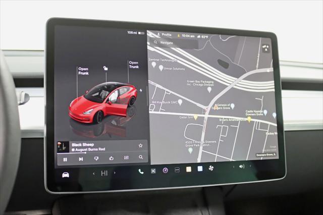 used 2022 Tesla Model 3 car, priced at $34,888