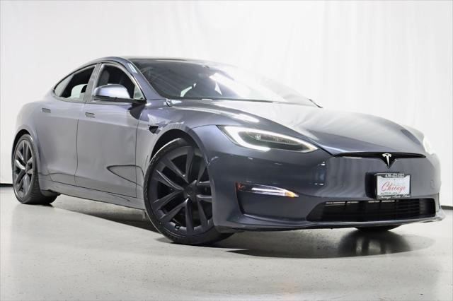 used 2021 Tesla Model S car, priced at $58,888