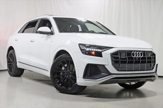 used 2021 Audi Q8 car, priced at $46,888