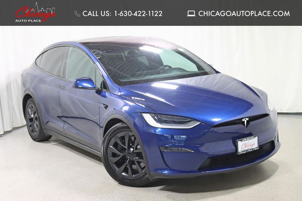 used 2023 Tesla Model X car, priced at $61,888