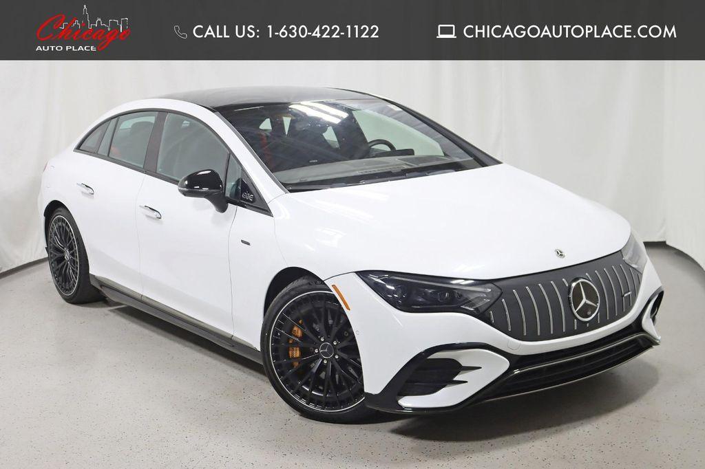 used 2023 Mercedes-Benz AMG EQE car, priced at $57,888