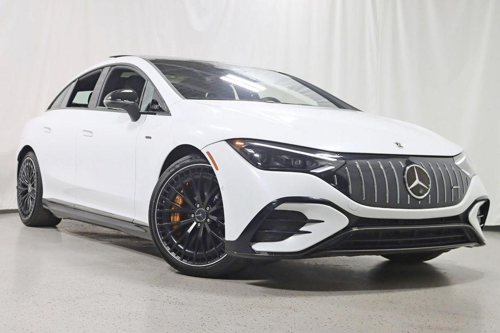 used 2023 Mercedes-Benz AMG EQE car, priced at $57,888