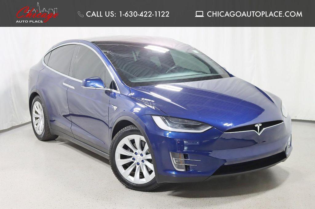 used 2018 Tesla Model X car, priced at $27,888