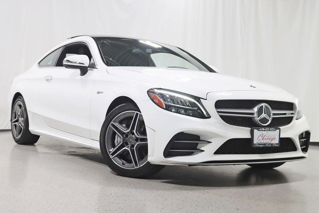 used 2021 Mercedes-Benz AMG C 43 car, priced at $45,888