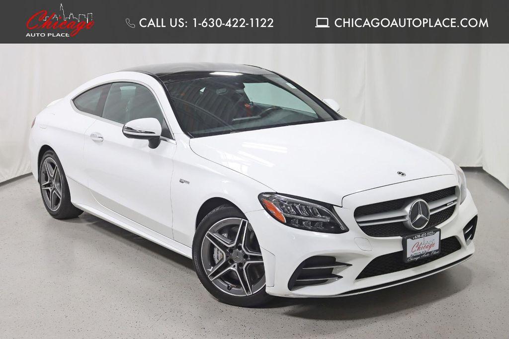 used 2021 Mercedes-Benz AMG C 43 car, priced at $45,888
