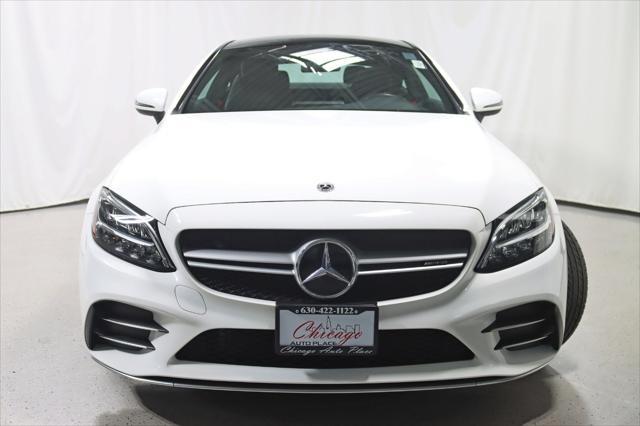 used 2021 Mercedes-Benz AMG C 43 car, priced at $49,888