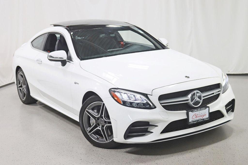 used 2021 Mercedes-Benz AMG C 43 car, priced at $45,888