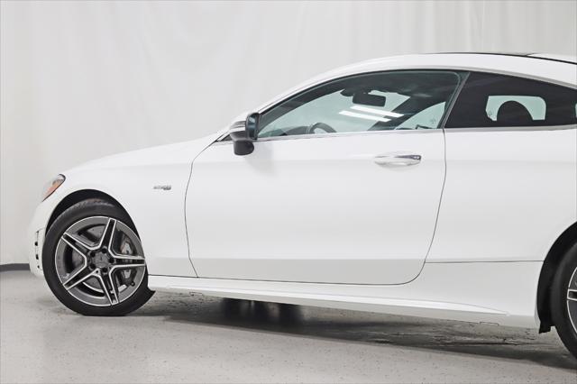 used 2021 Mercedes-Benz AMG C 43 car, priced at $49,888