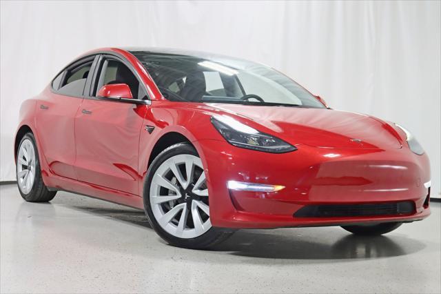 used 2022 Tesla Model 3 car, priced at $24,888