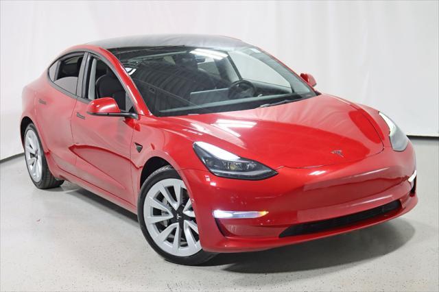 used 2022 Tesla Model 3 car, priced at $24,888