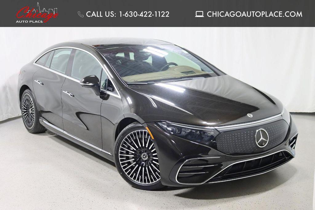 used 2023 Mercedes-Benz EQS 580 car, priced at $64,888