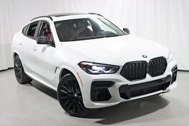 used 2022 BMW X6 car, priced at $59,888