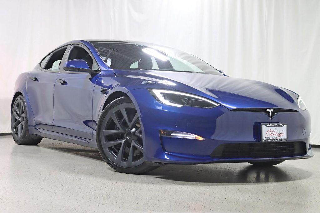 used 2022 Tesla Model S car, priced at $46,888