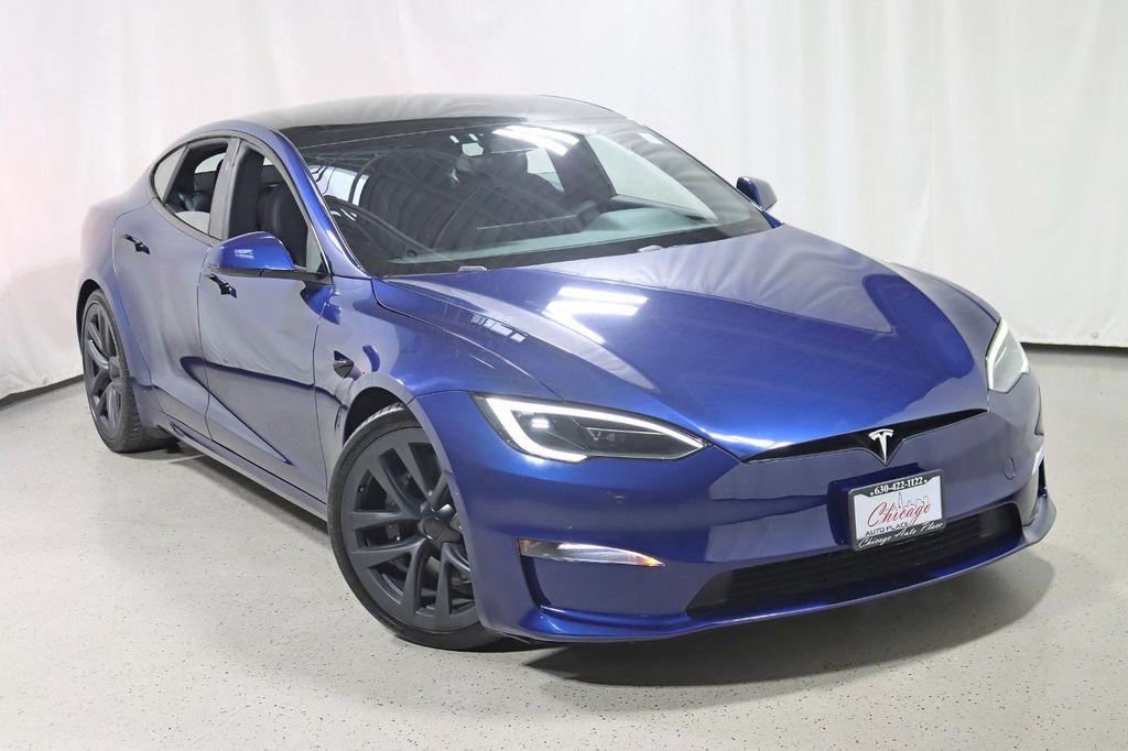 used 2022 Tesla Model S car, priced at $46,888