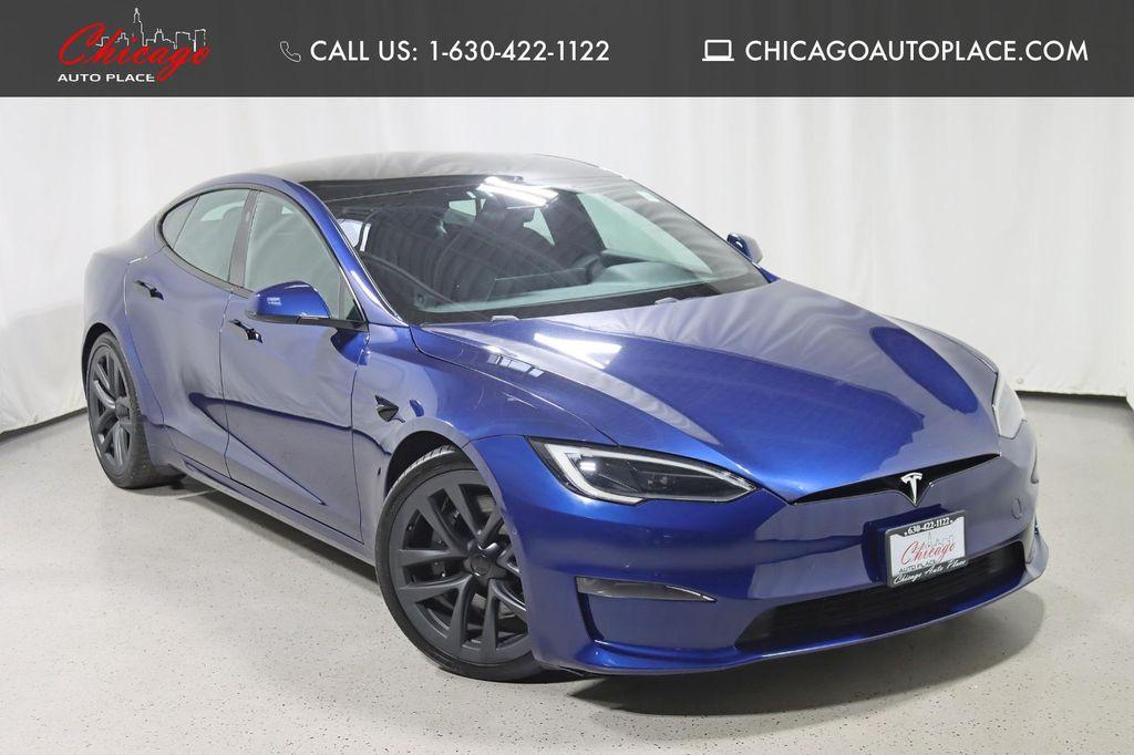 used 2022 Tesla Model S car, priced at $46,888