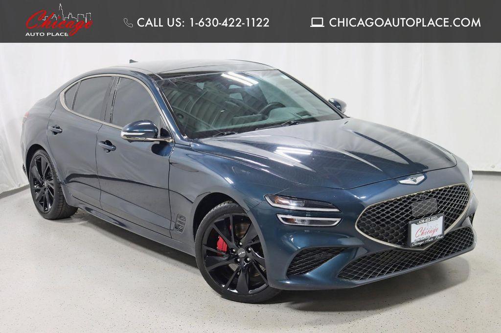 used 2022 Genesis G70 car, priced at $29,888