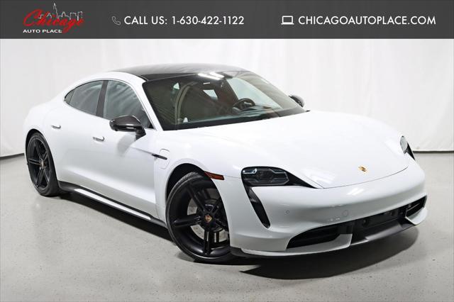 used 2021 Porsche Taycan car, priced at $94,888