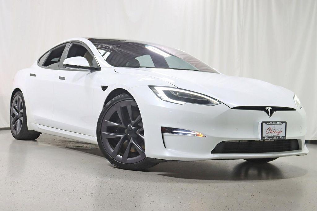 used 2021 Tesla Model S car, priced at $44,888