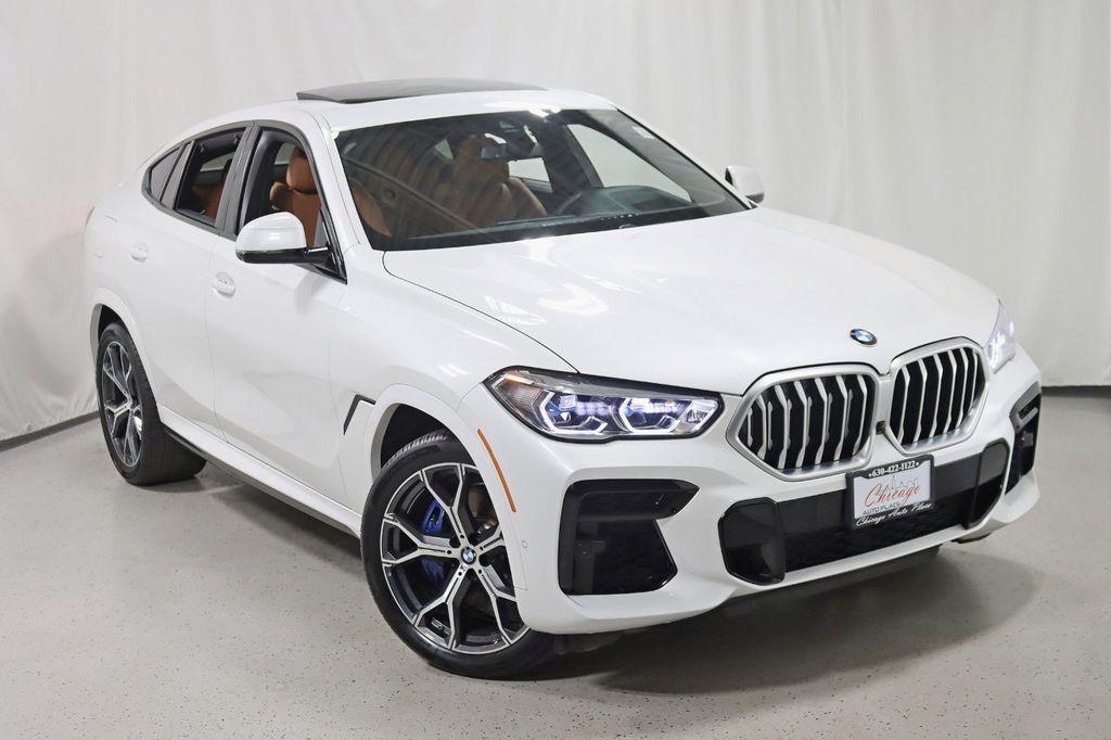 used 2022 BMW X6 car, priced at $56,888