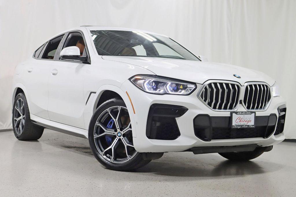 used 2022 BMW X6 car, priced at $56,888