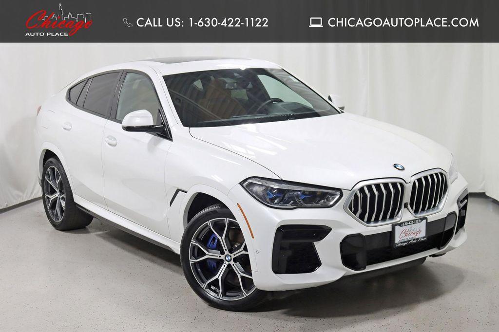 used 2022 BMW X6 car, priced at $57,888