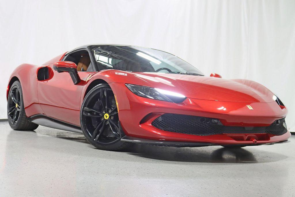 used 2024 Ferrari 296 GTS car, priced at $469,888