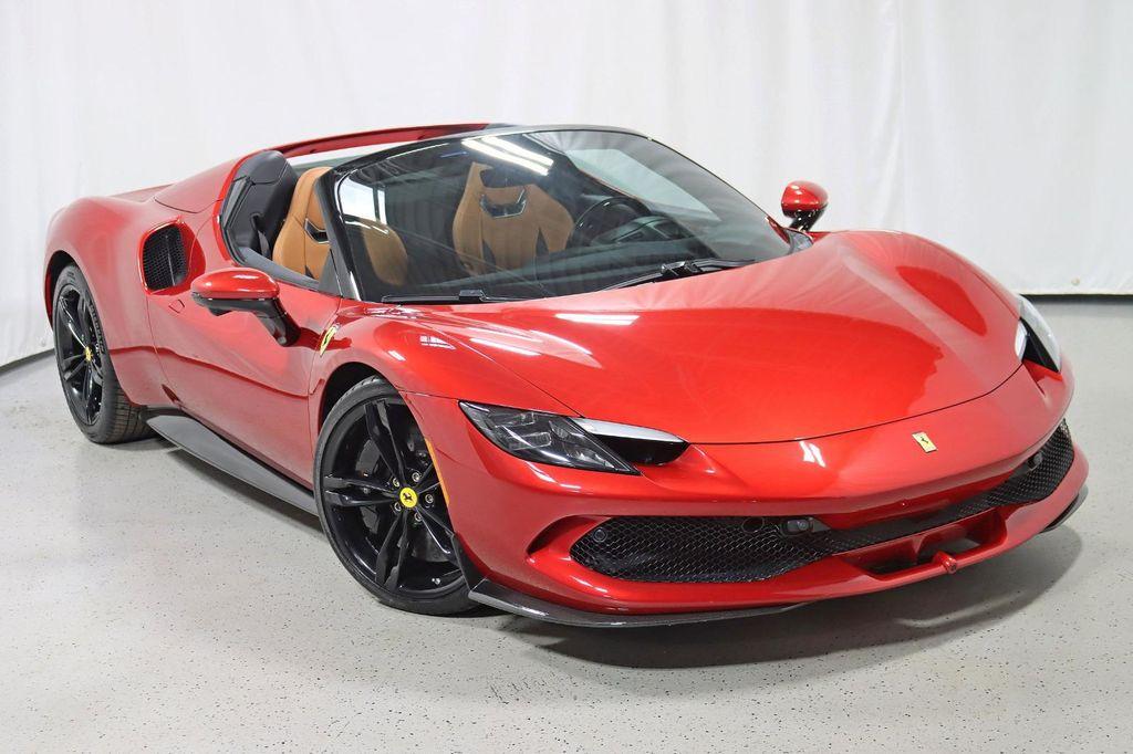 used 2024 Ferrari 296 GTS car, priced at $469,888