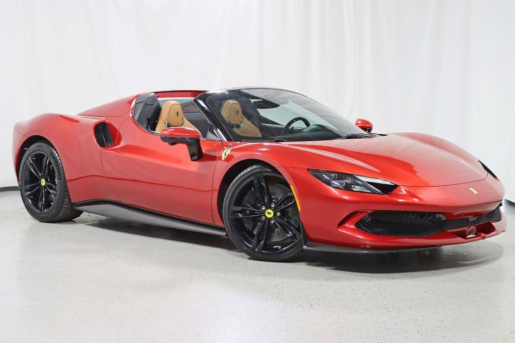 used 2024 Ferrari 296 GTS car, priced at $469,888