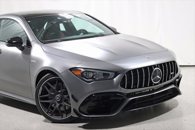 used 2021 Mercedes-Benz AMG CLA 45 car, priced at $57,888