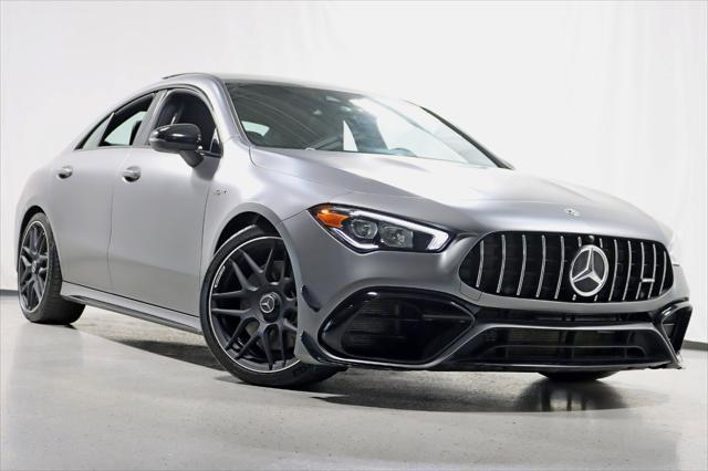 used 2021 Mercedes-Benz AMG CLA 45 car, priced at $57,888