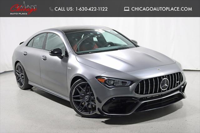 used 2021 Mercedes-Benz AMG CLA 45 car, priced at $57,888