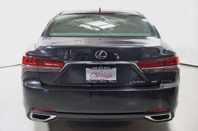 used 2018 Lexus LS 500 car, priced at $49,888