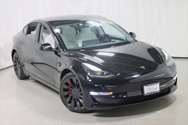 used 2021 Tesla Model 3 car, priced at $28,888