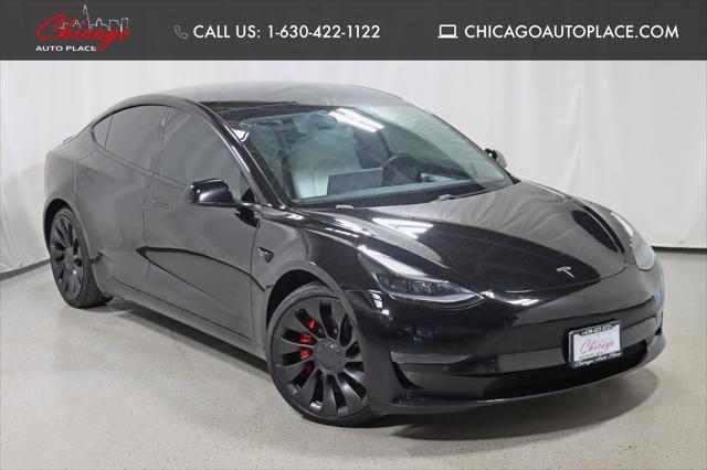 used 2021 Tesla Model 3 car, priced at $28,888