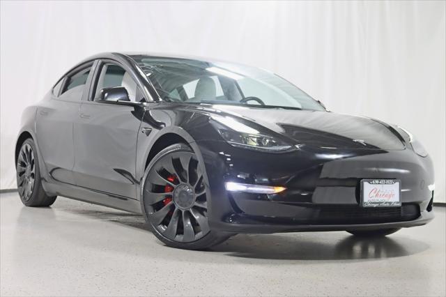 used 2021 Tesla Model 3 car, priced at $28,888