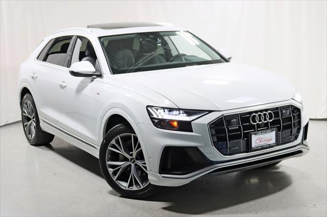 used 2021 Audi Q8 car, priced at $49,888