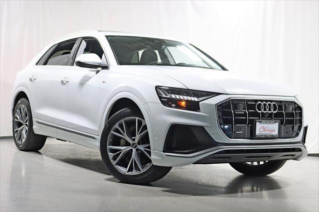 used 2021 Audi Q8 car, priced at $49,888