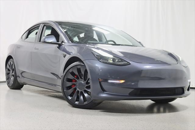 used 2022 Tesla Model 3 car, priced at $32,888