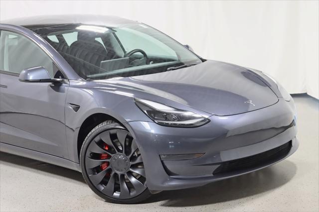 used 2022 Tesla Model 3 car, priced at $32,888