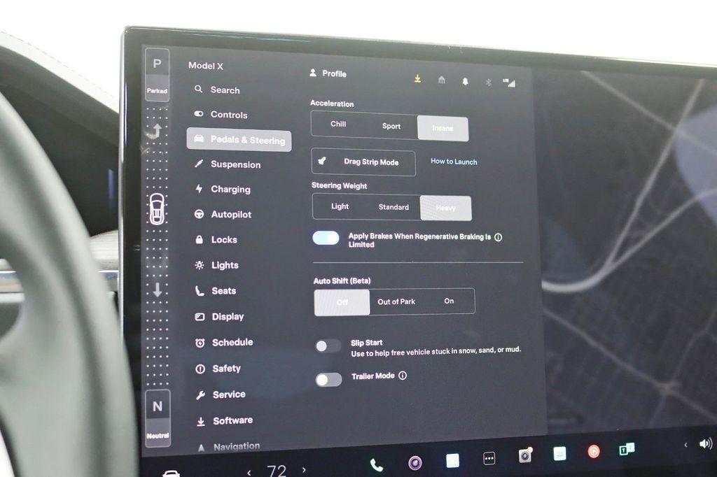 used 2022 Tesla Model X car, priced at $53,888