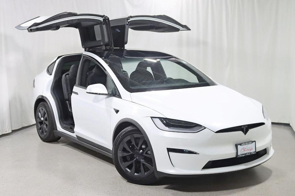 used 2022 Tesla Model X car, priced at $53,888