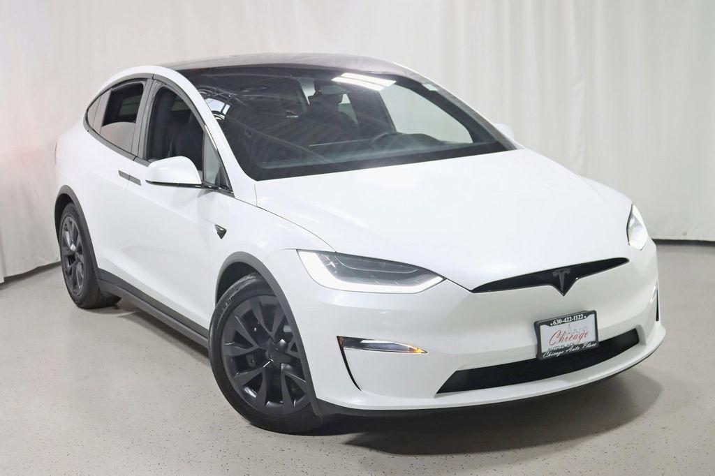 used 2022 Tesla Model X car, priced at $53,888
