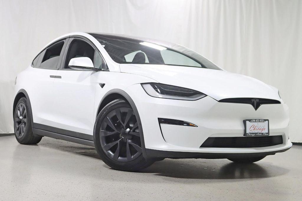 used 2022 Tesla Model X car, priced at $53,888