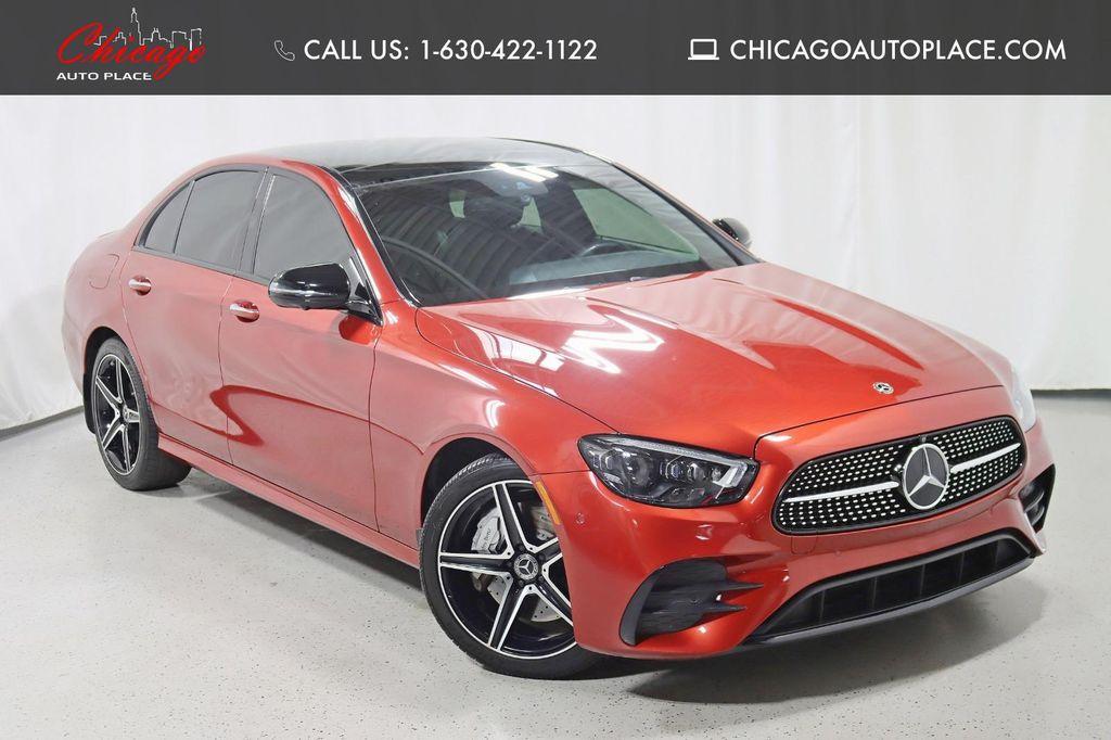 used 2021 Mercedes-Benz E-Class car, priced at $37,888