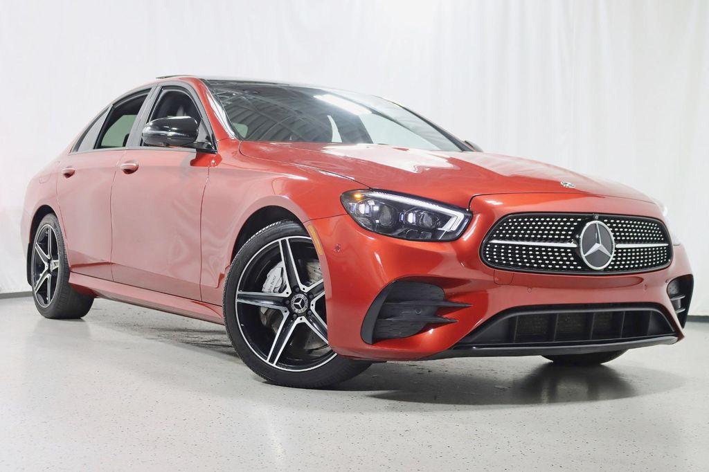 used 2021 Mercedes-Benz E-Class car, priced at $37,888