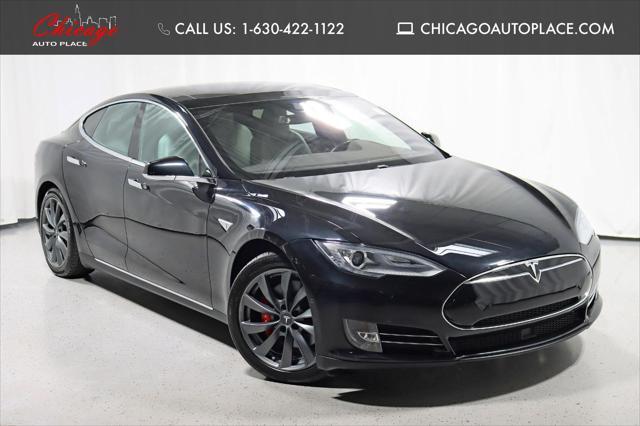 used 2015 Tesla Model S car, priced at $27,888