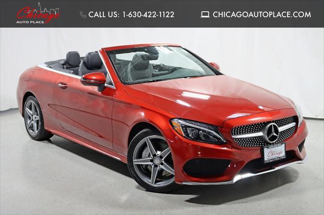 used 2017 Mercedes-Benz C-Class car, priced at $27,888