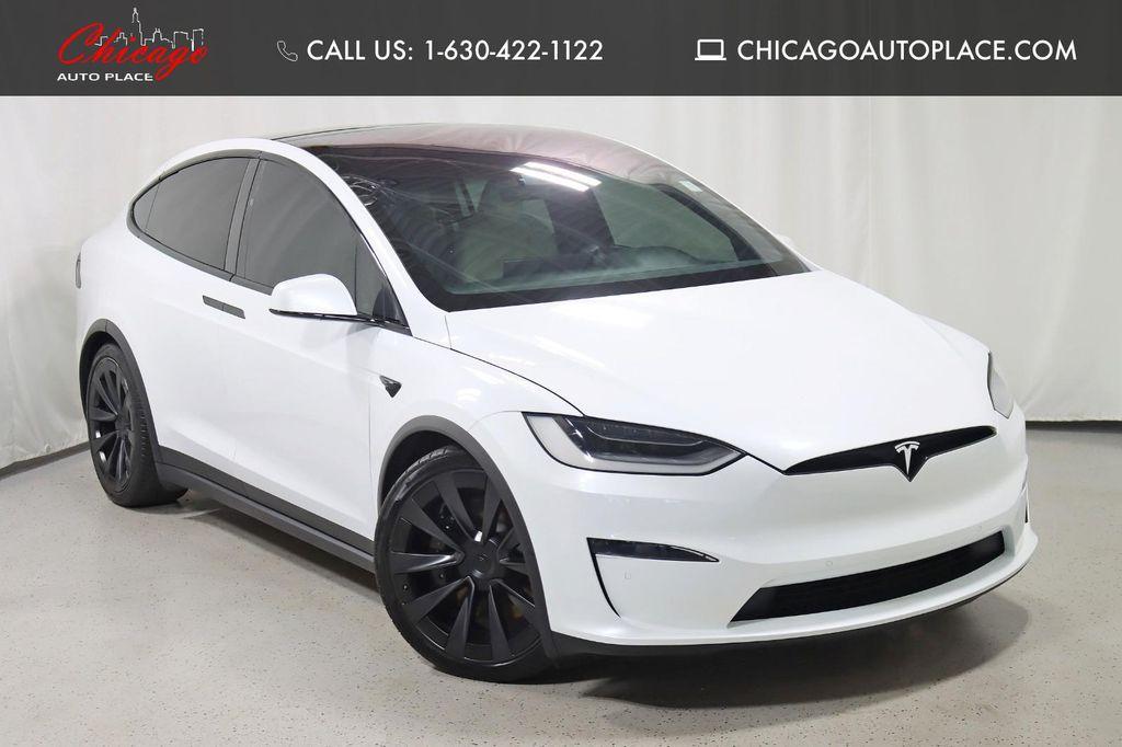 used 2023 Tesla Model X car, priced at $54,888